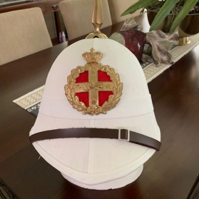 REPLICA NEW SOUTH WALES INFANTRY REGIMNT PITH HELMET