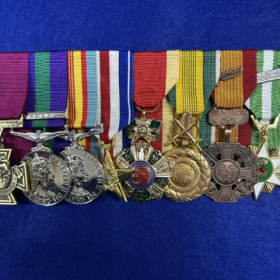REPLICA MEDAL BAR AS AWARDED TO DASHER WHEATLEY