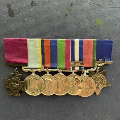 REPLICA MEDAL BAR AS AWARED TO MAJ GEN MANLY FULL SIZE