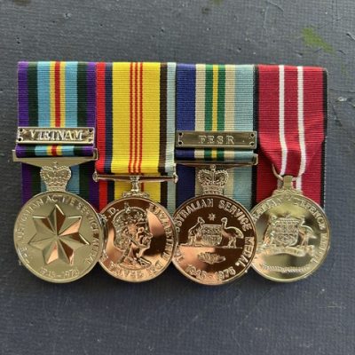 REPLICA SET OF FOUR VIETNAM MEDALS FULL SIZE