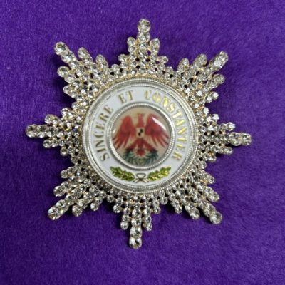REPLICA DIAMOND PRUSSIAN ORDER OF RED EAGLE 1st CLASS