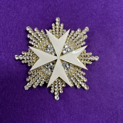 REPLICA DIAMOND ORDER OF ST JOHN FULL SIZE