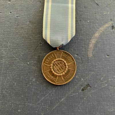 ORIGINAL PRUSSIAN PRE 1918 LANDWEHR 2nd CLASS SERVICE MEDAL
