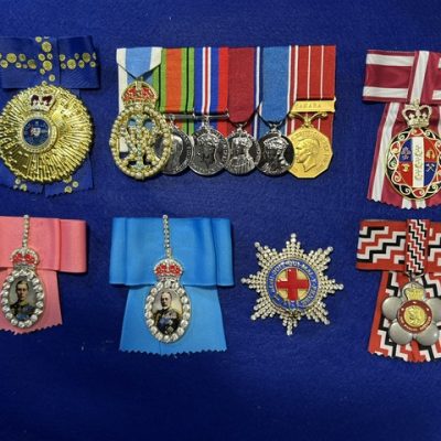 REPLICA COMPLETE SET OF AWARDS TO QUEEN ELIZABTH 2nd
