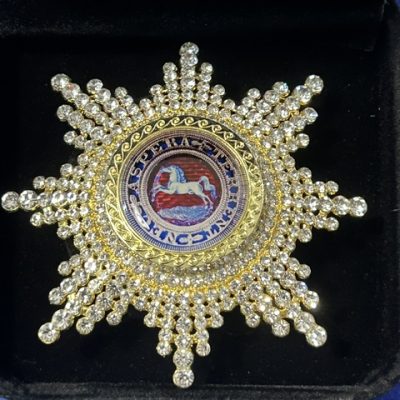 REPLICA BRITISH DIAMOND ROYAL GUELPIC ORDER STAR