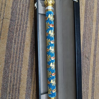 REPLICA PRUSSIAN FIELD MARSHAKS BATON AND CASE FULL SIZE